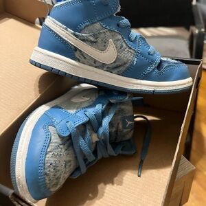Kids Blue Nike Sneakers